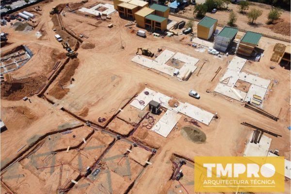 Vista Planta Proyecto Hotelero