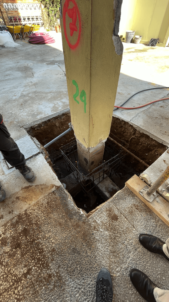 Refuerzo Cimientos Edificio Málaga